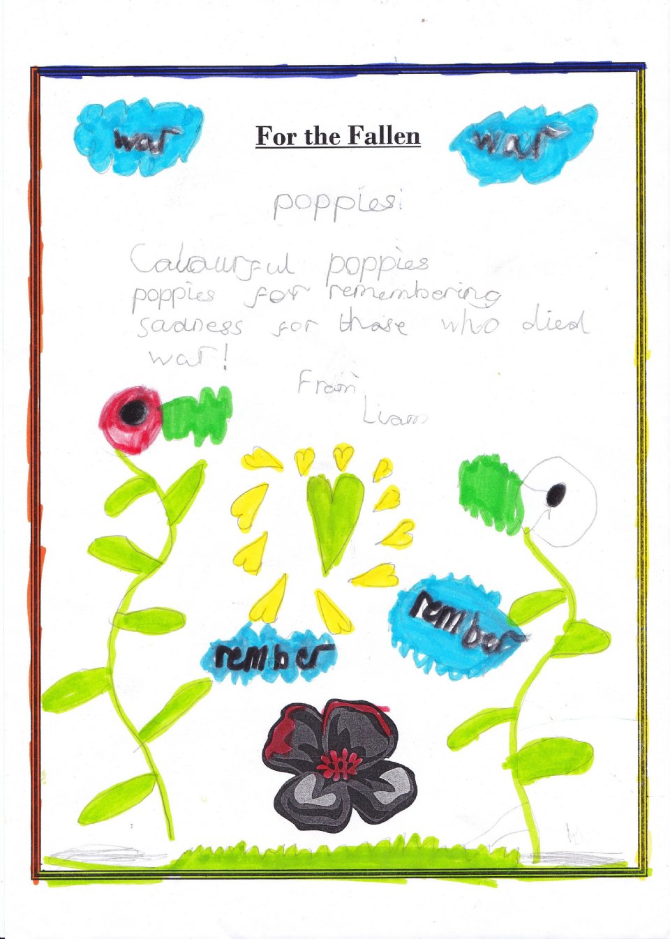 Your first task is to work out what you need to include to make it a good cv, personal profile, a record of your qualifications, work experience, and skills. Simpl C.v For Job For B.s Students . Denver Primary School - Poems for Remembrance Day
