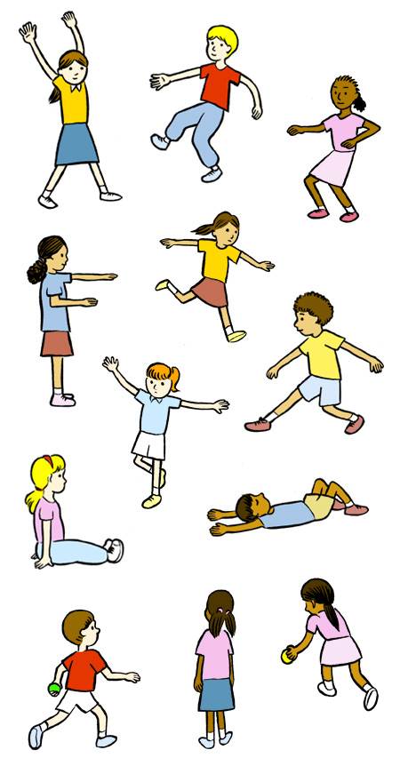 Image result for children doing PE